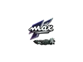 Sticker | max (Glitter) | Antwerp 2022 image