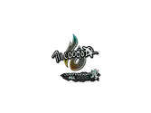 Sticker | nicoodoz (Glitter) | Antwerp 2022 image
