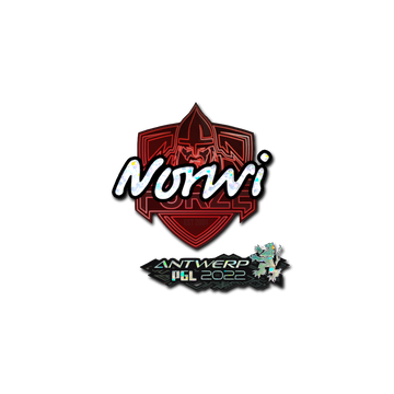 Sticker | Norwi (Glitter) | Antwerp 2022