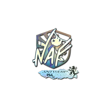 Sticker | NAF (Holo) | Antwerp 2022