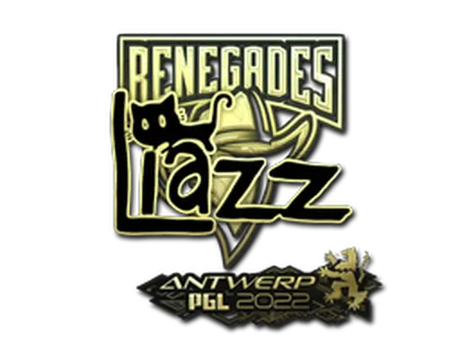 Sticker | Liazz (Gold) | Antwerp 2022