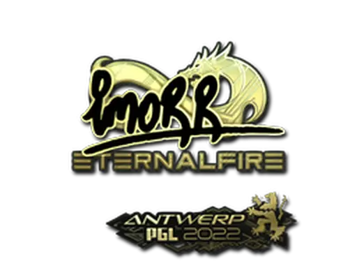 Sticker | imoRR (Gold) | Antwerp 2022