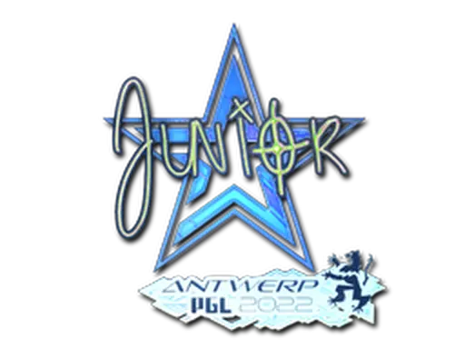Sticker | junior (Holo) | Antwerp 2022