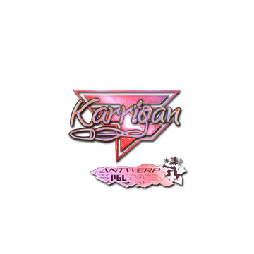 Sticker | karrigan (Holo) | Antwerp 2022