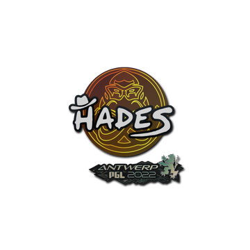 Sticker | hades | Antwerp 2022