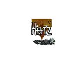 Sticker | hatz (Glitter) | Antwerp 2022 image