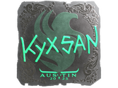 Sticker | kyxsan (Foil) | Austin 2025 image
