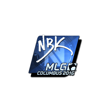 Sticker | NBK- (Foil) | MLG Columbus 2016