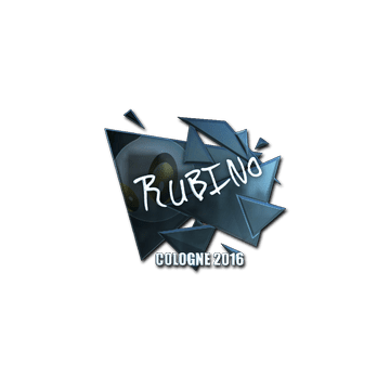 Sticker | RUBINO (Foil) | Cologne 2016