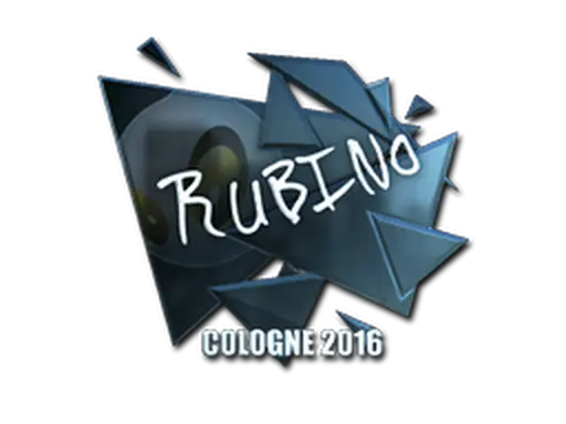 Sticker | RUBINO (Foil) | Cologne 2016