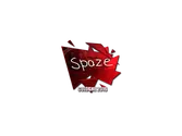 Sticker | spaze (Foil) | Cologne 2016 image