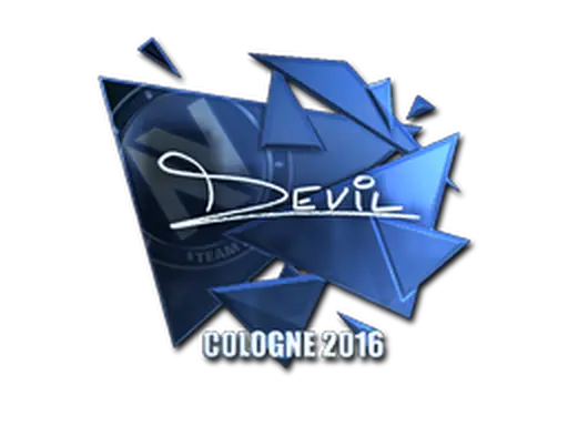 Sticker | DEVIL (Foil) | Cologne 2016