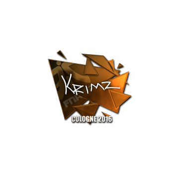 Sticker | KRIMZ (Foil) | Cologne 2016