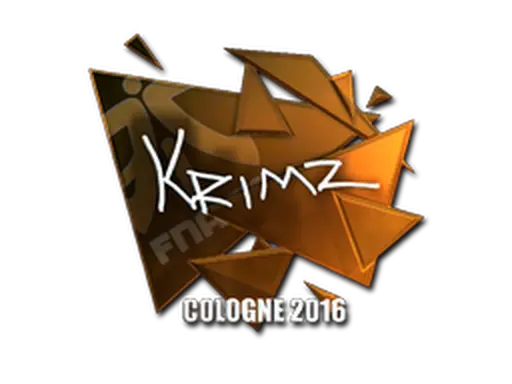 Sticker | KRIMZ (Foil) | Cologne 2016