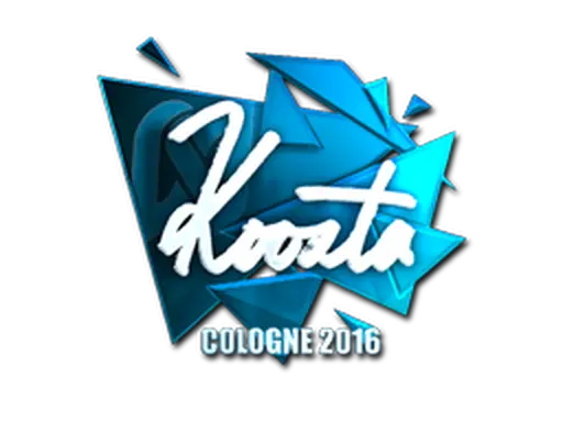 Sticker | koosta (Foil) | Cologne 2016