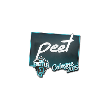 Sticker | peet | Cologne 2015