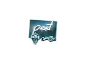 Sticker | peet (Foil) | Cologne 2015 image