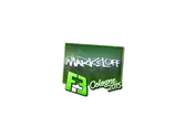 Sticker | markeloff (Foil) | Cologne 2015 image