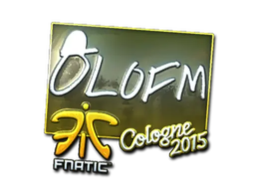 Sticker | olofmeister (Foil) | Cologne 2015