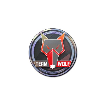 Sticker | MTS GameGod Wolf (Holo) | Cologne 2014