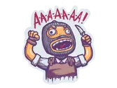 Sticker | Angry T image