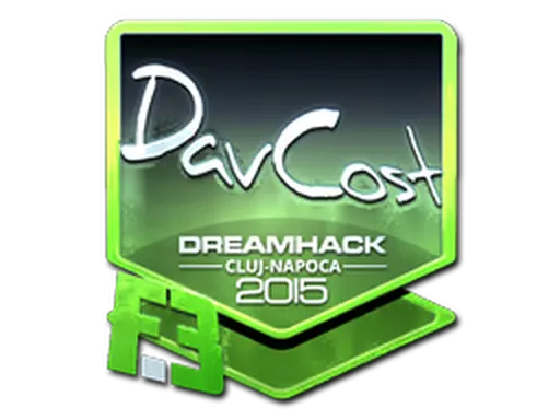 Sticker | DavCost (Foil) | Cluj-Napoca 2015