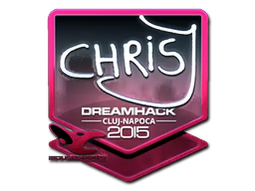 Sticker | chrisJ (Foil) | Cluj-Napoca 2015