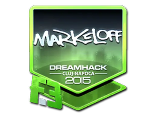 Sticker | markeloff (Foil) | Cluj-Napoca 2015