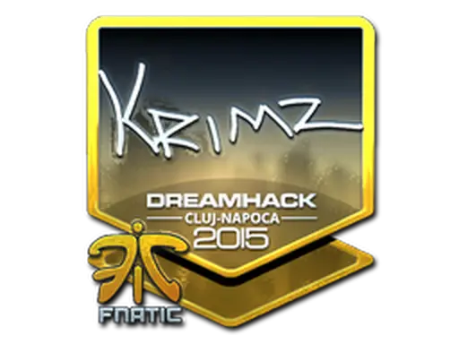 Sticker | KRIMZ (Foil) | Cluj-Napoca 2015