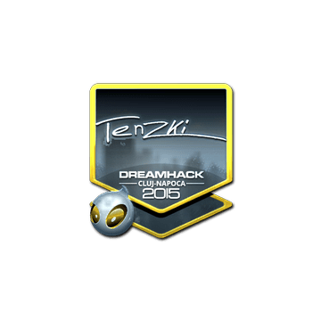 Sticker | tenzki (Foil) | Cluj-Napoca 2015