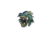Sticker | Baby Fire Serpent image