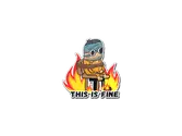 Sticker | This Is Fine (H) image