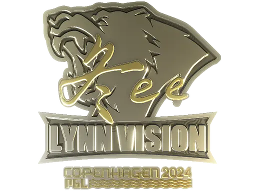 Sticker | Jee (Gold) | Copenhagen 2024