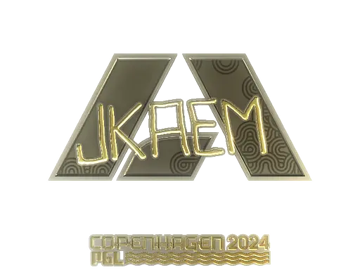 Sticker | jkaem (Gold) | Copenhagen 2024