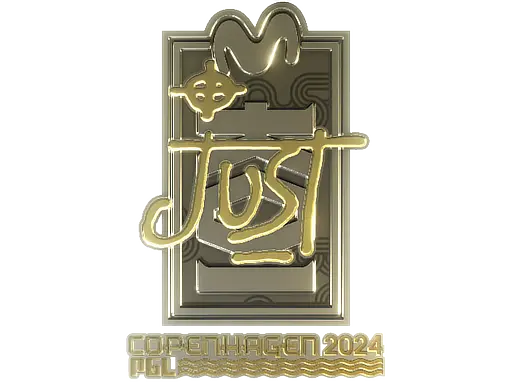 Sticker | JUST (Gold) | Copenhagen 2024