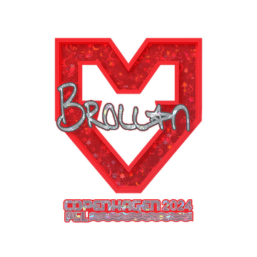 Sticker | Brollan (Glitter) | Copenhagen 2024