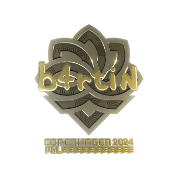 Sticker | b4rtiN (Gold) | Copenhagen 2024
