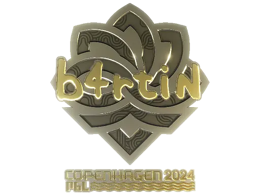 Sticker | b4rtiN (Gold) | Copenhagen 2024