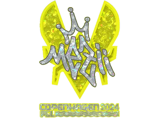 Sticker | mezii (Glitter) | Copenhagen 2024
