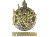 Sticker | mzinho (Gold) | Copenhagen 2024 image