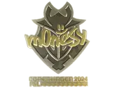 Sticker | m0NESY (Gold) | Copenhagen 2024 image