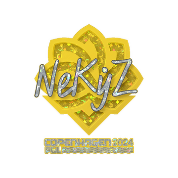 Sticker | NEKiZ (Glitter) | Copenhagen 2024