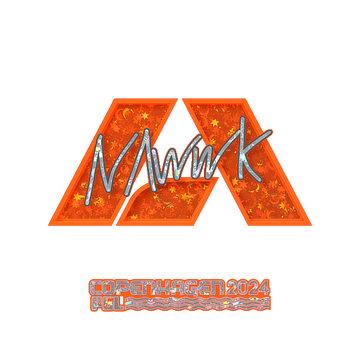 Sticker | nawwk (Glitter) | Copenhagen 2024