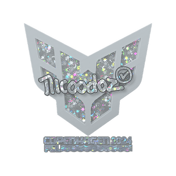 Sticker | nicoodoz (Glitter) | Copenhagen 2024