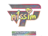 Sticker | n1ssim (Holo) | Copenhagen 2024 image