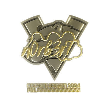 Sticker | n0rb3r7 (Gold) | Copenhagen 2024