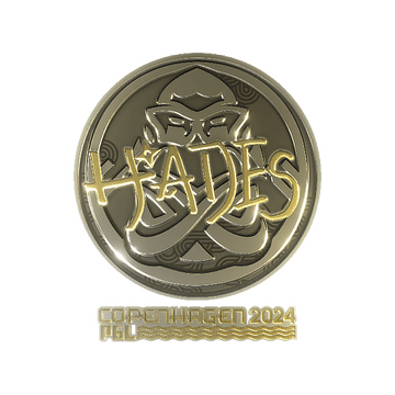 Sticker | hades (Gold) | Copenhagen 2024
