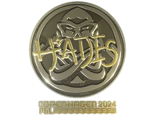 Sticker | hades (Gold) | Copenhagen 2024
