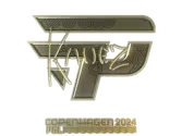 Sticker | kauez (Gold) | Copenhagen 2024 image