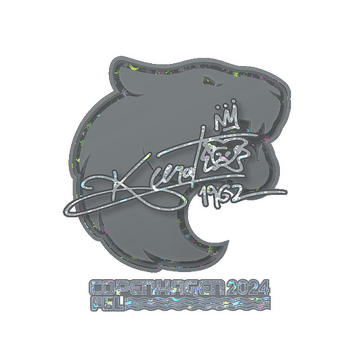 Sticker | KSCERATO (Glitter) | Copenhagen 2024